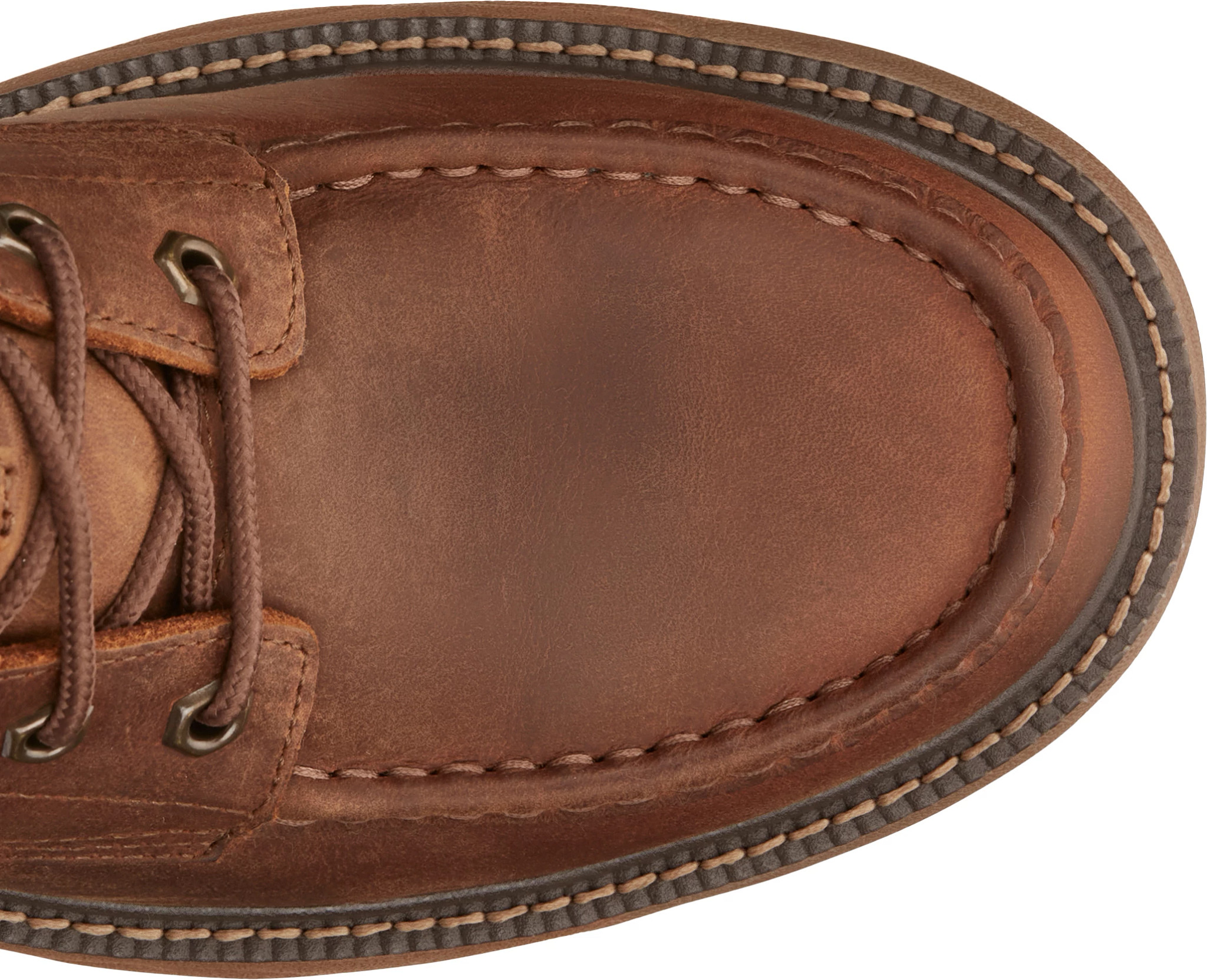 Men's Justin 6 Inch Waterproof Composite Toe Eh Stampede Rush shown on model 