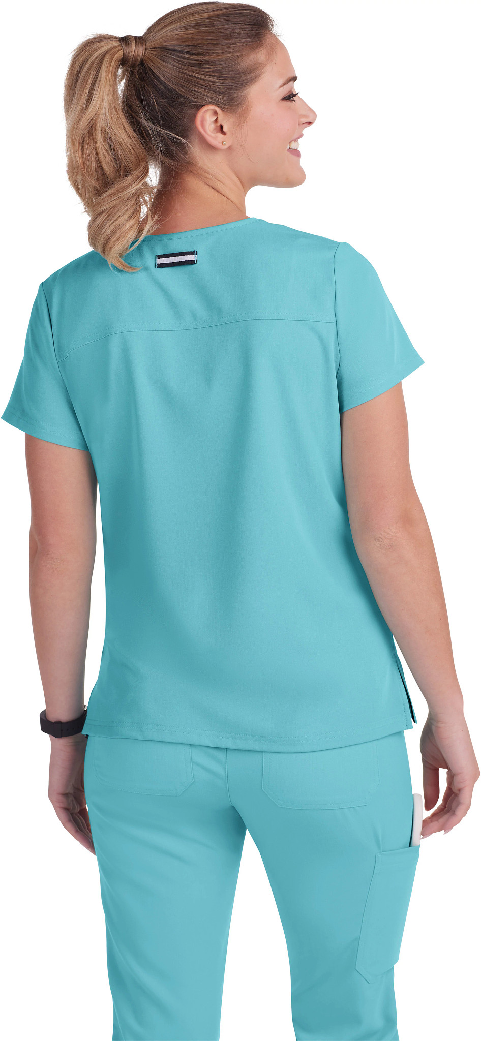 トップス koh Koi Jasmine Limited Edition Womens XS Pink Cheetah Scrub Top