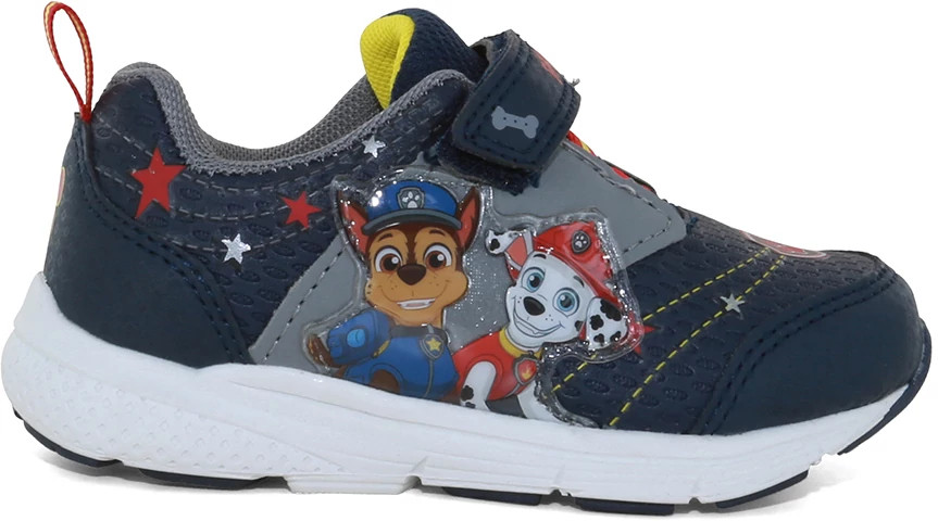 Toddler Boy's Josmo Paw Patrol Velcro Runner shown in Navy (Blue)