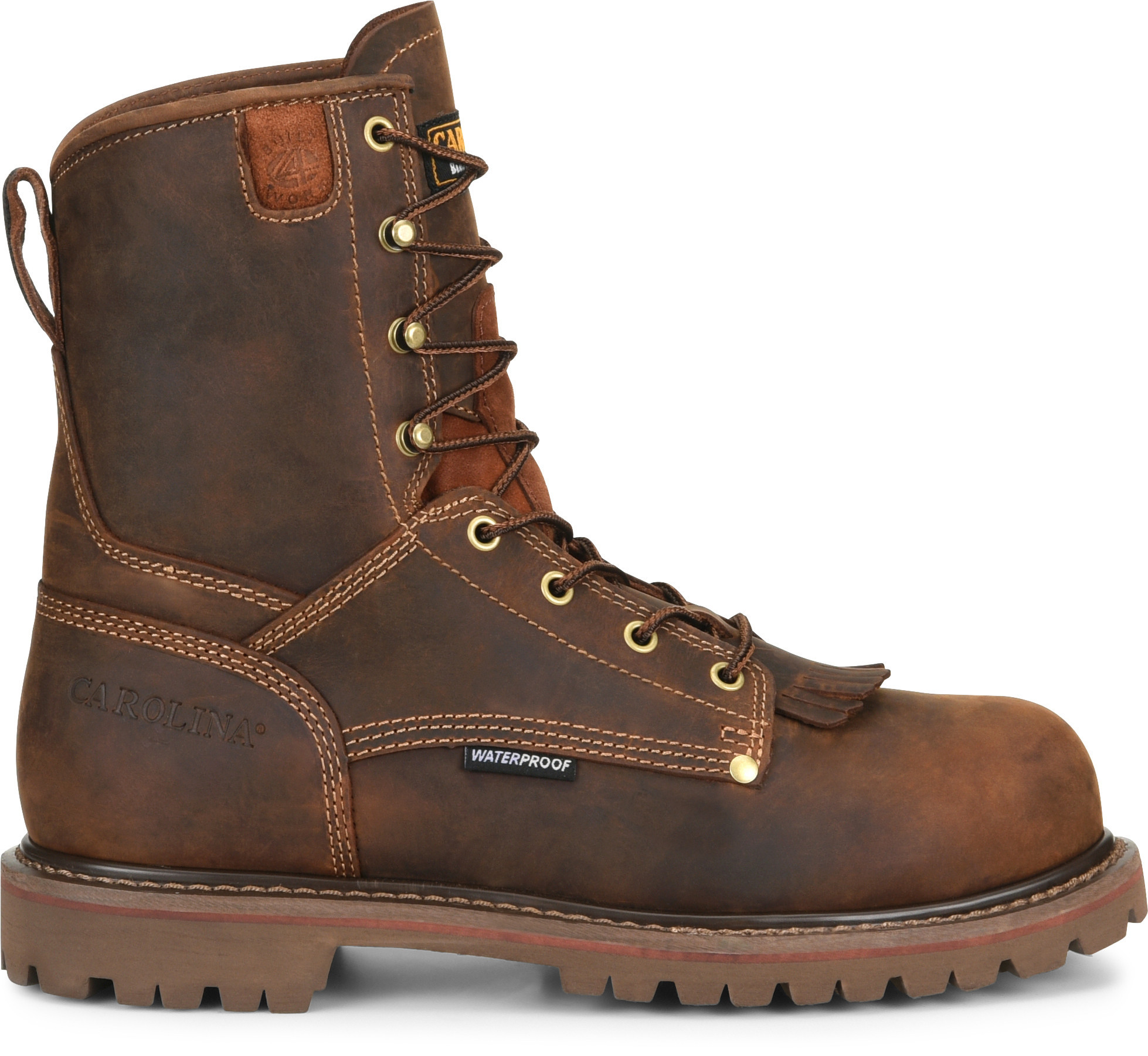 Brown waterproof boots best sale