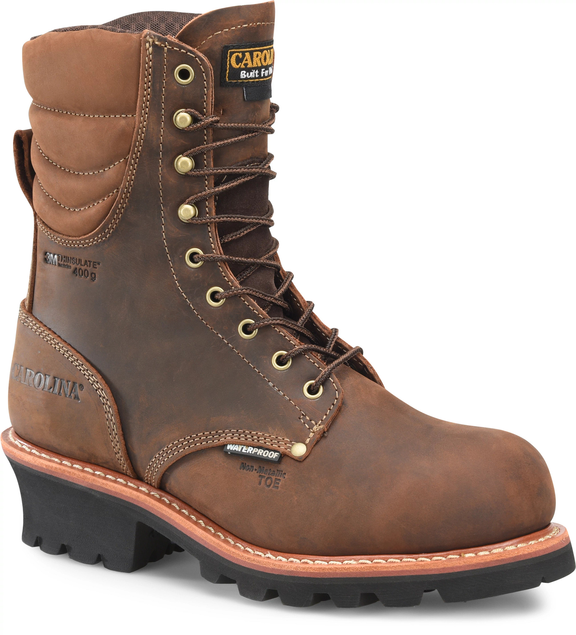 Carolina pull on logger boots best sale