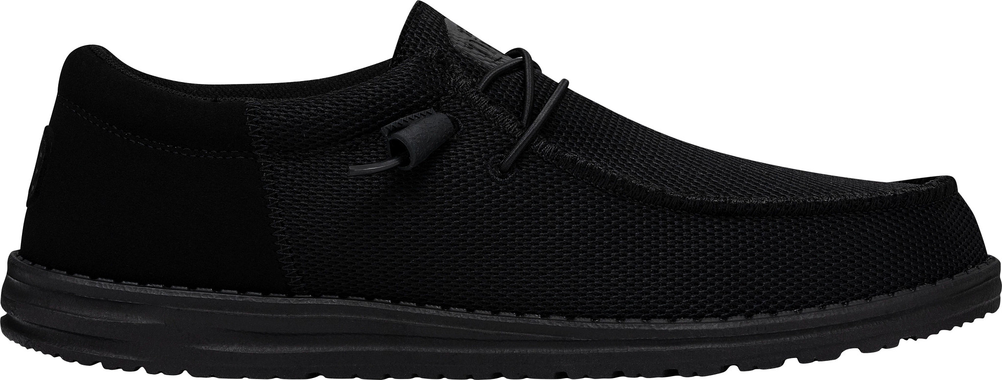 Men's Hey Dude Wally Funk Mono shown in Black (Black)