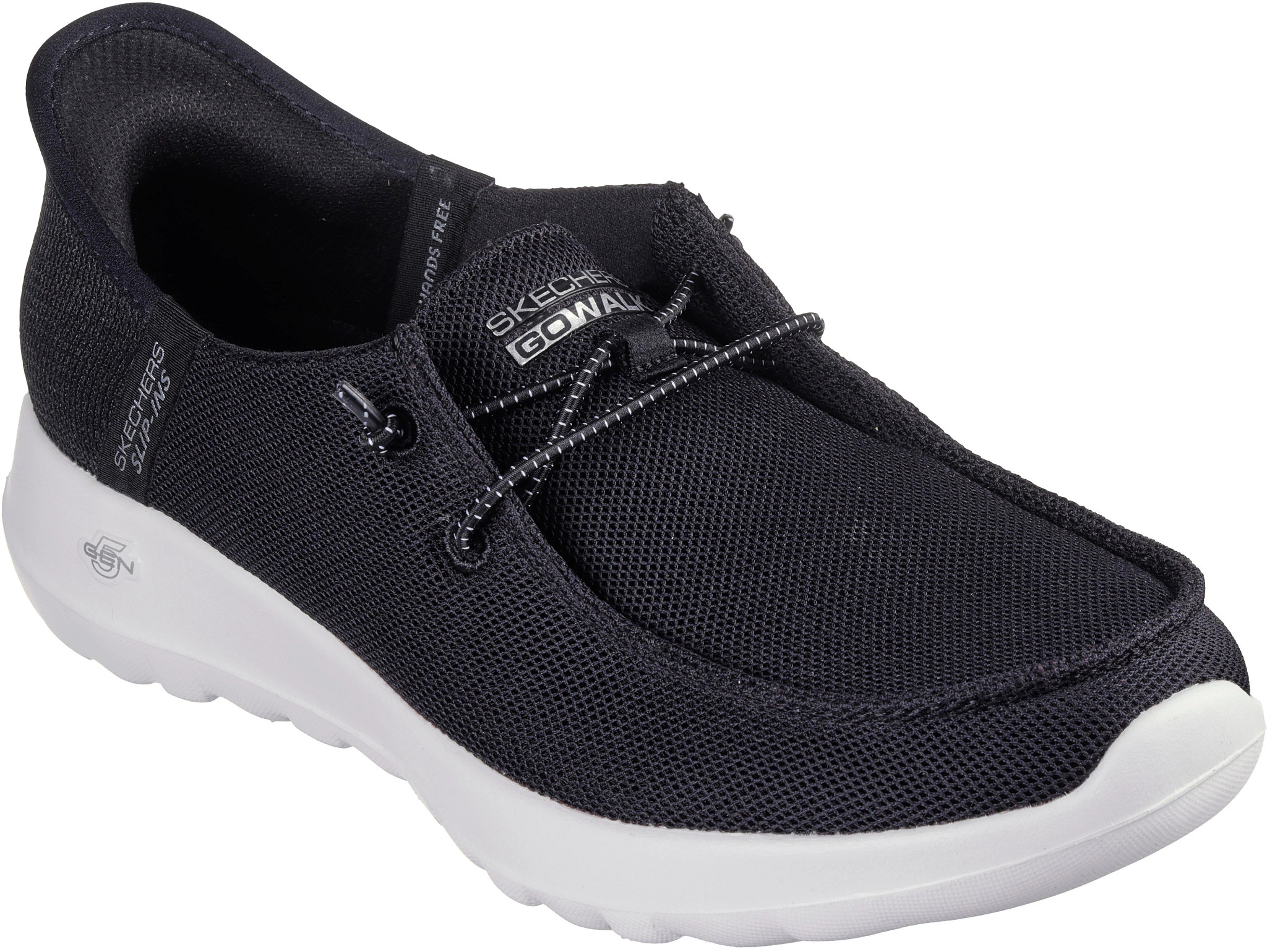 Lis &品 Women's Wide Fit Skechers 124641 Slip-ins Go Walk Joy Vela