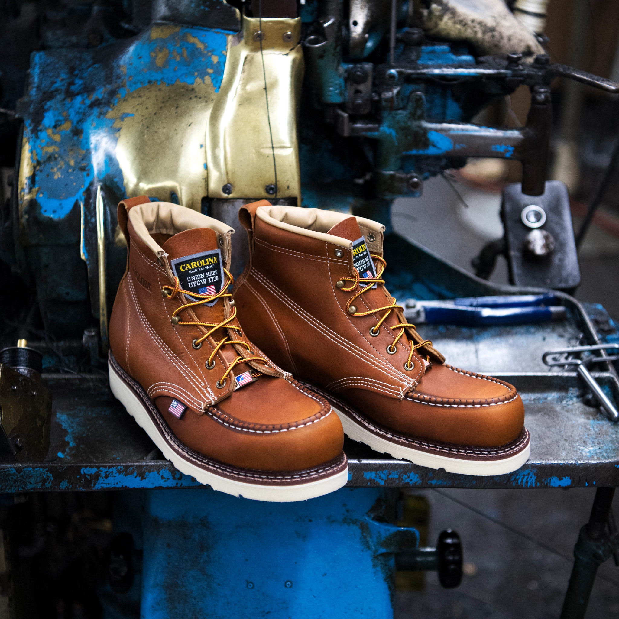 Amp 6" Steel Toe shown on model 