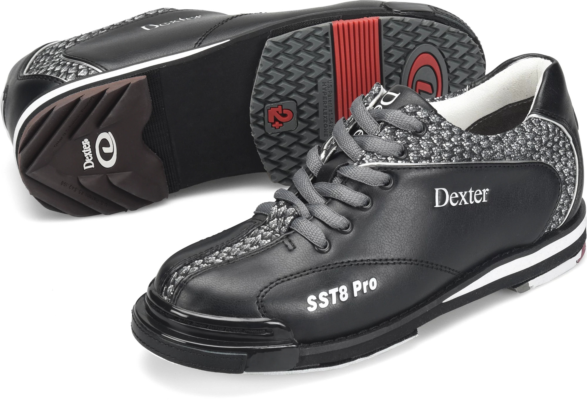 Interchangeable soles for dexter 8 bowling fashion shoes