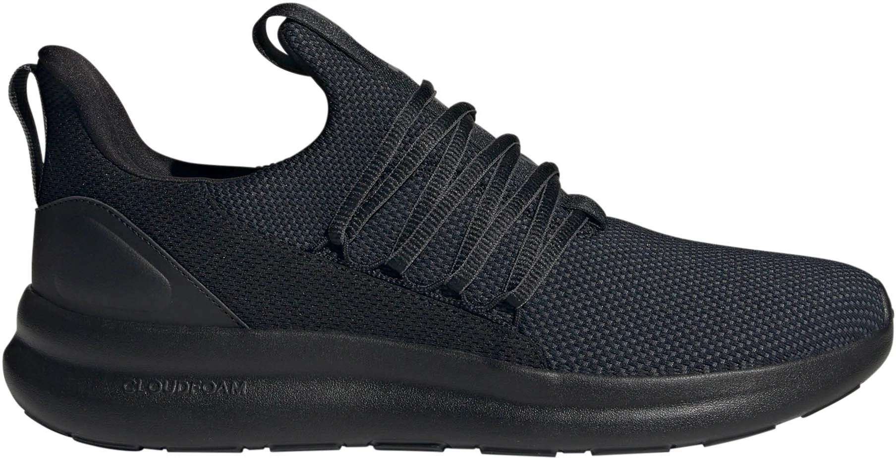 Men's Adidas Lite Racer Adapt 7.0 shown in Black (Black)