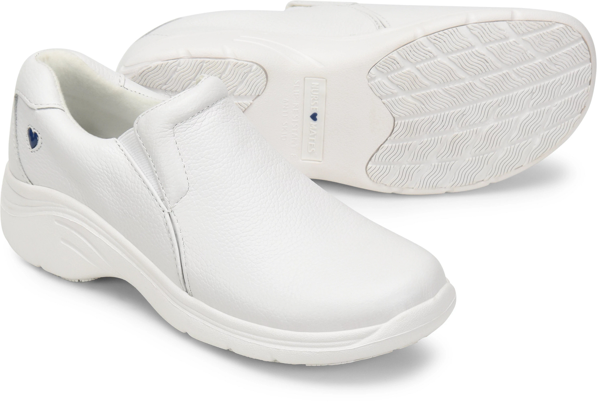Womens White Excite Quantum Nursing Shoes 243204 Nurse Mates Shoes 
