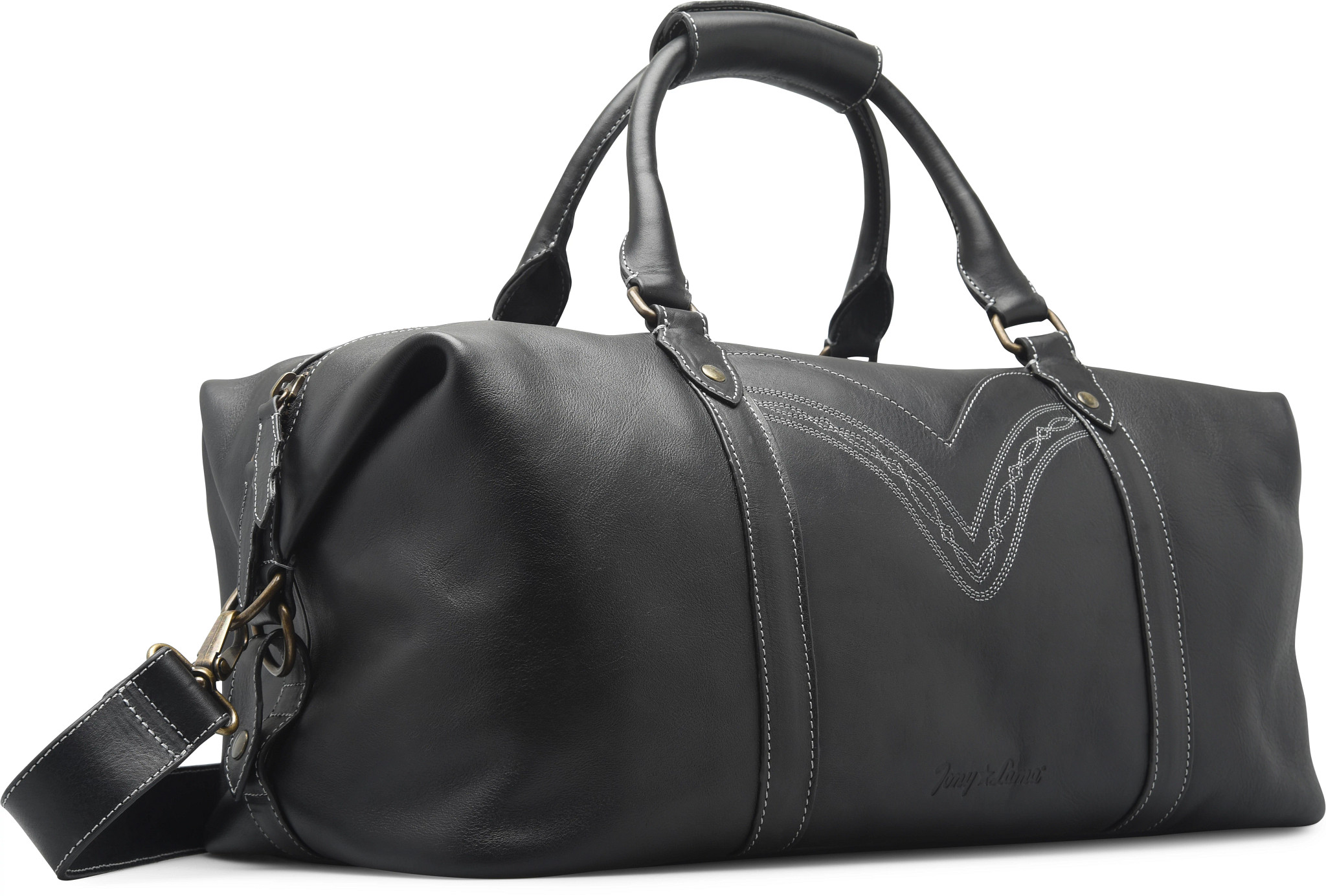 Caori - Small Duffel  shown in Onyx (Black)