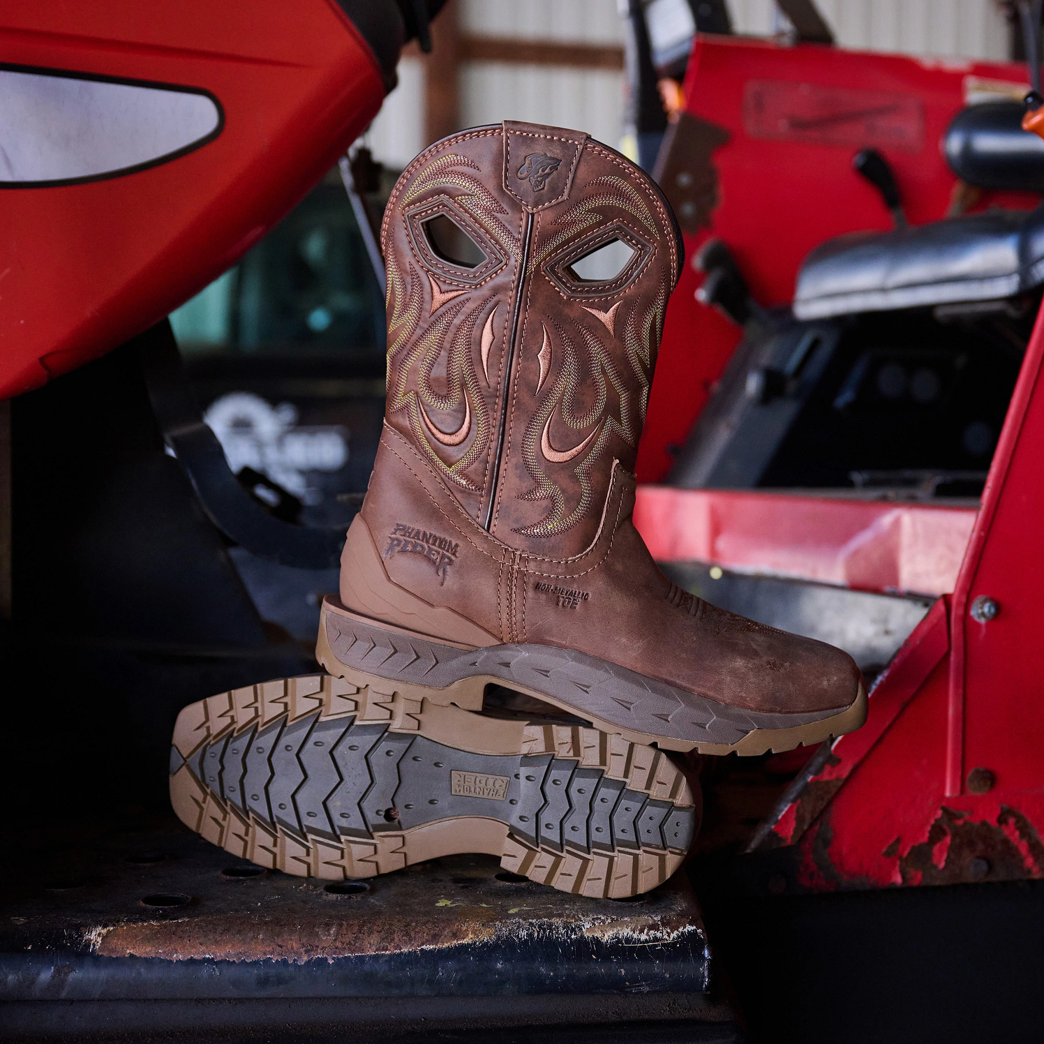 Sand Strike Comp Toe shown on model 