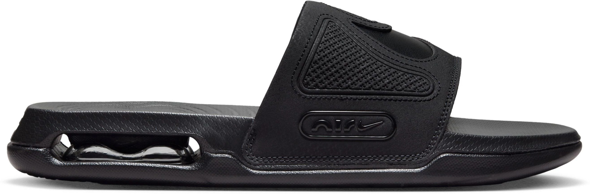 Men's Nike Air Max Cirro Slide shown in Black (Black)
