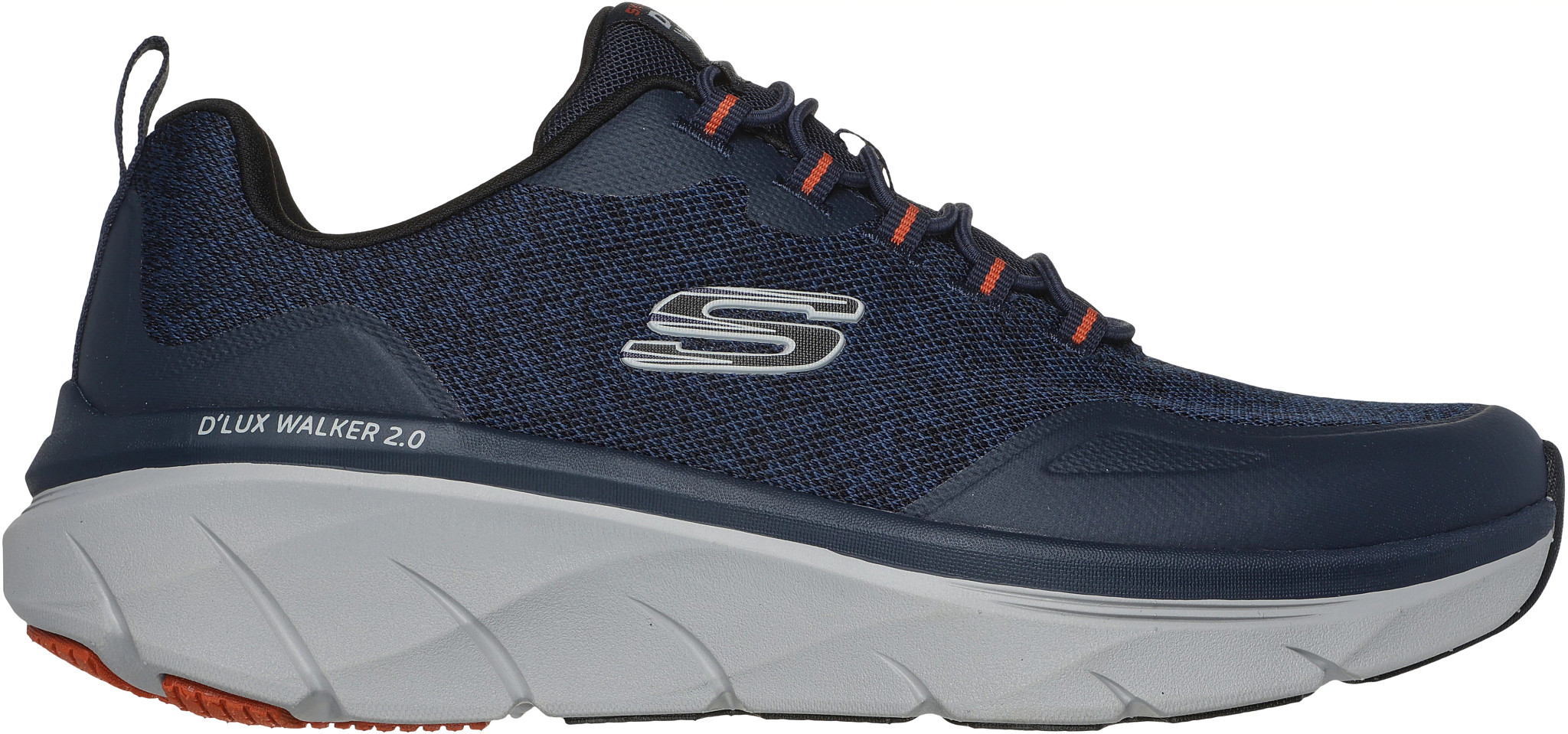 Men's Skechers D'Lux Walker 2.0 Steadyway shown in Navy (Blue)