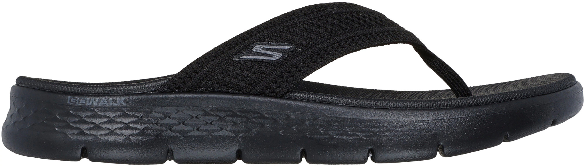 Women's Skechers Gowalk Flex Holly shown in Black (Black)