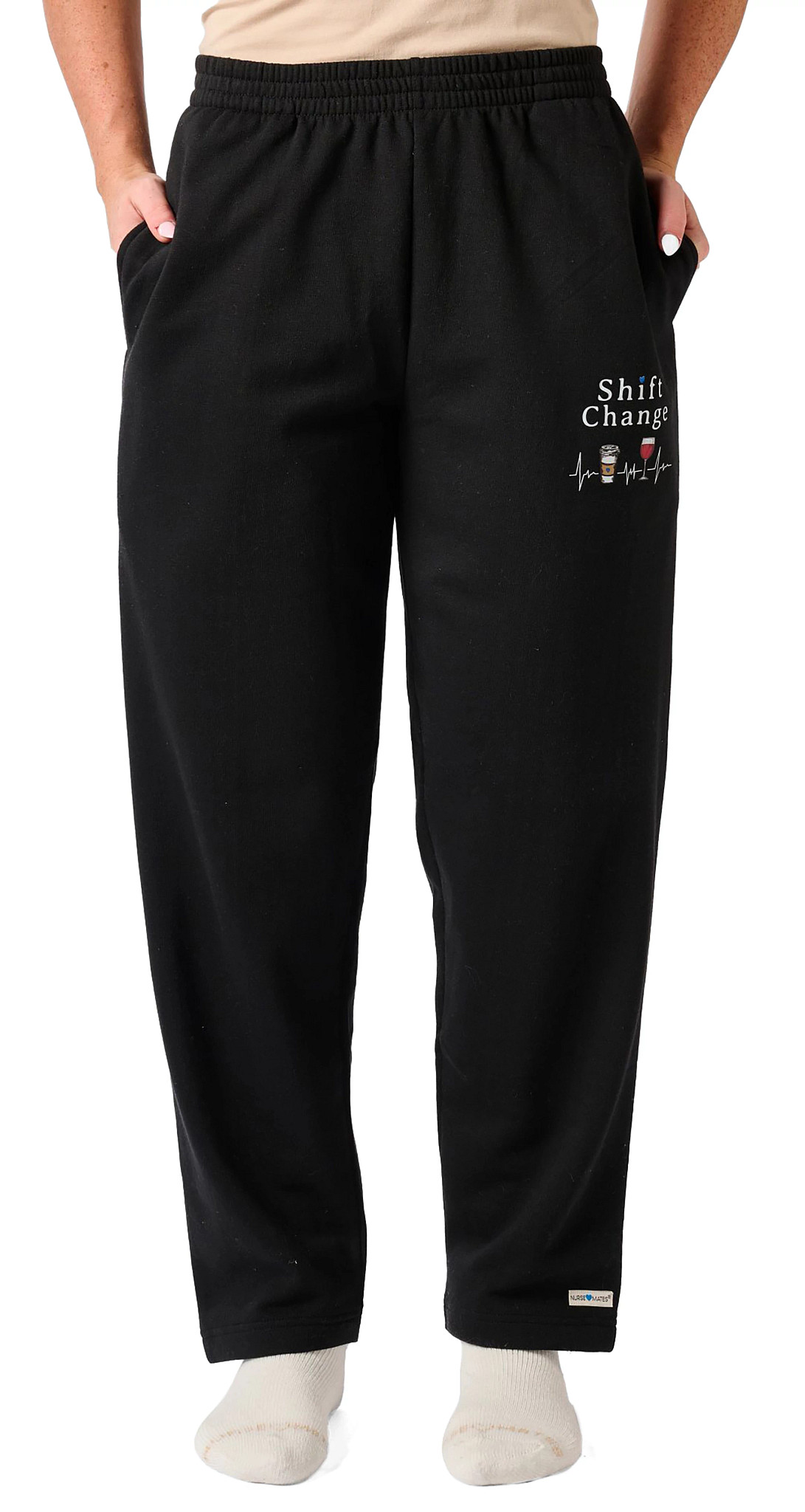 Women's Sweatpants shown in Shift Change Black (Black)