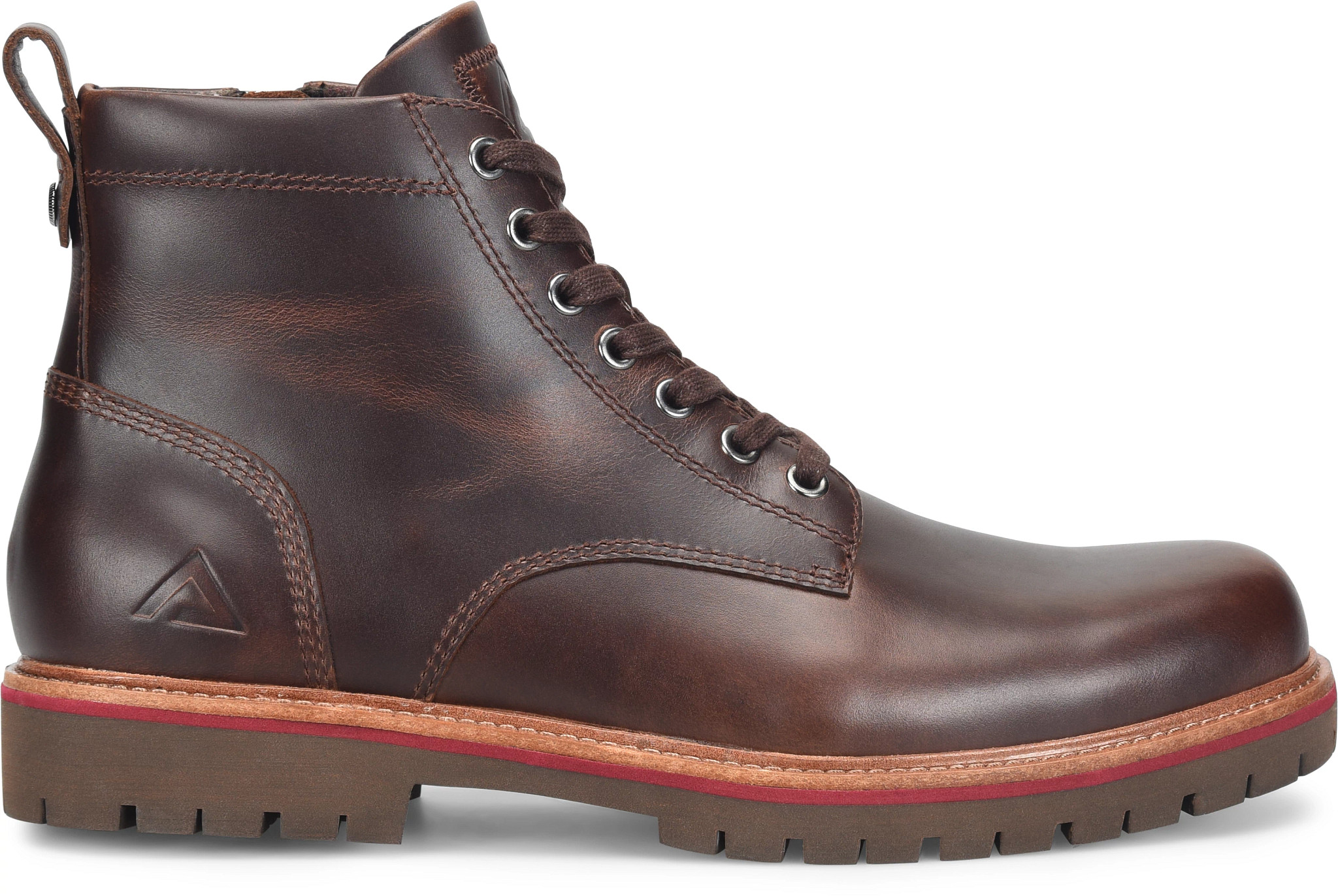 Ryder Waterproof Leather Boots se muestra en la Bridle Brown (Caf&eacute;)