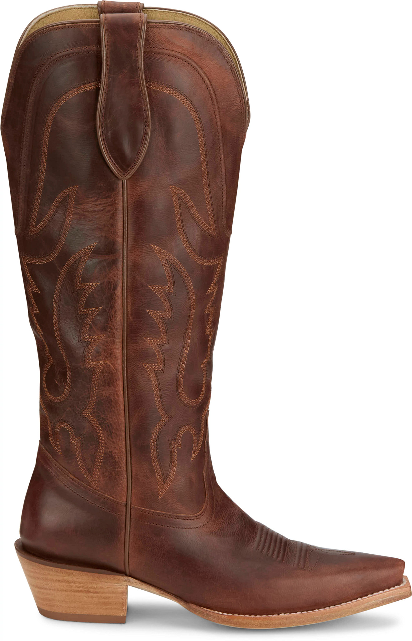 Bottes de cowboy western en cuir marron tony lama pour