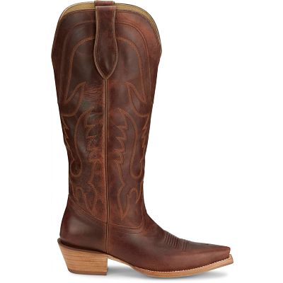 Bottes de cowboy western en cuir marron tony lama pour Bottes de cowboy western en cuir marron tony lama pour