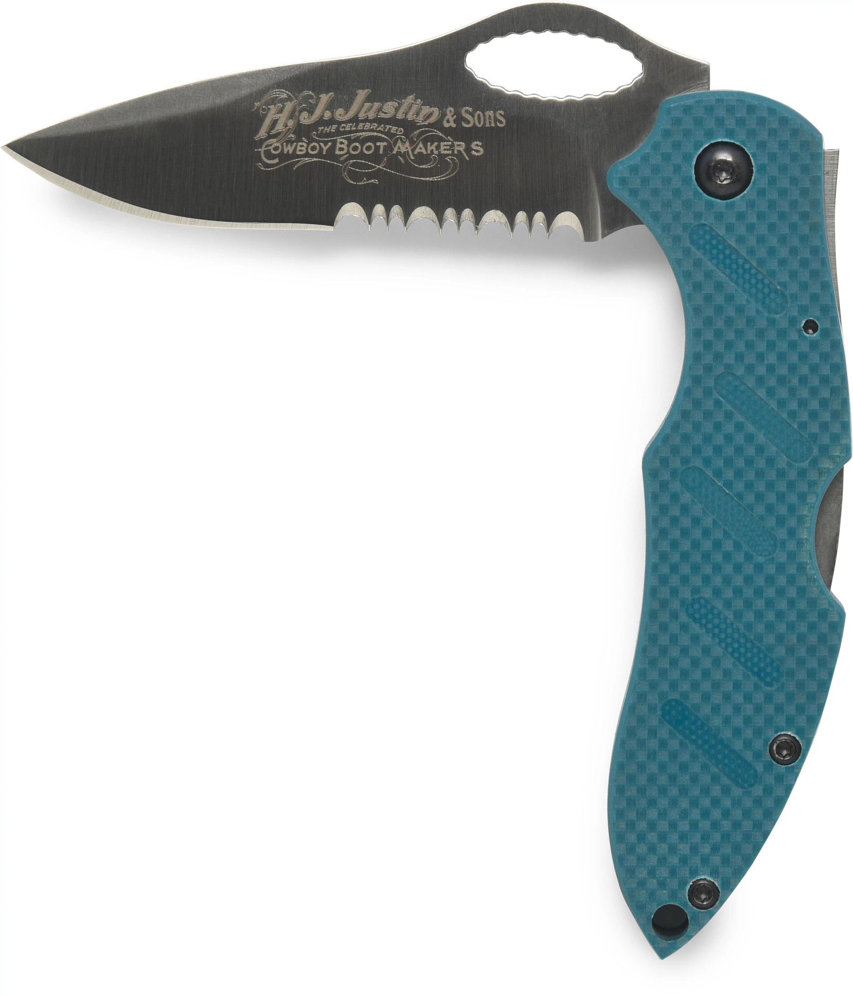 Blue Roping Knife se muestra en la Blue (Azul)