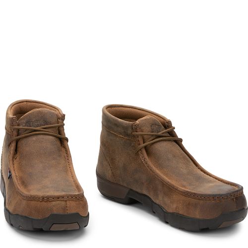 Cappie Steel Toe Justin Boots - Main Image