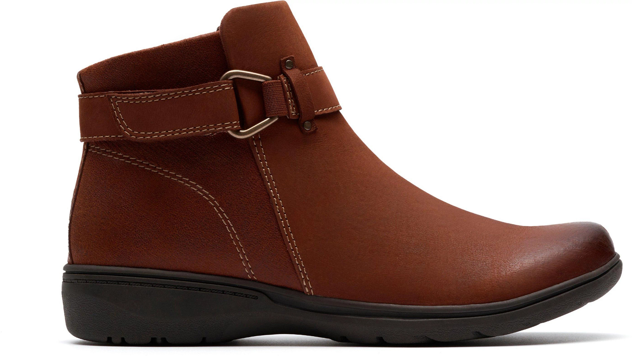 Women's Clarks Carleigh Drift shown in British Tan (Tan)