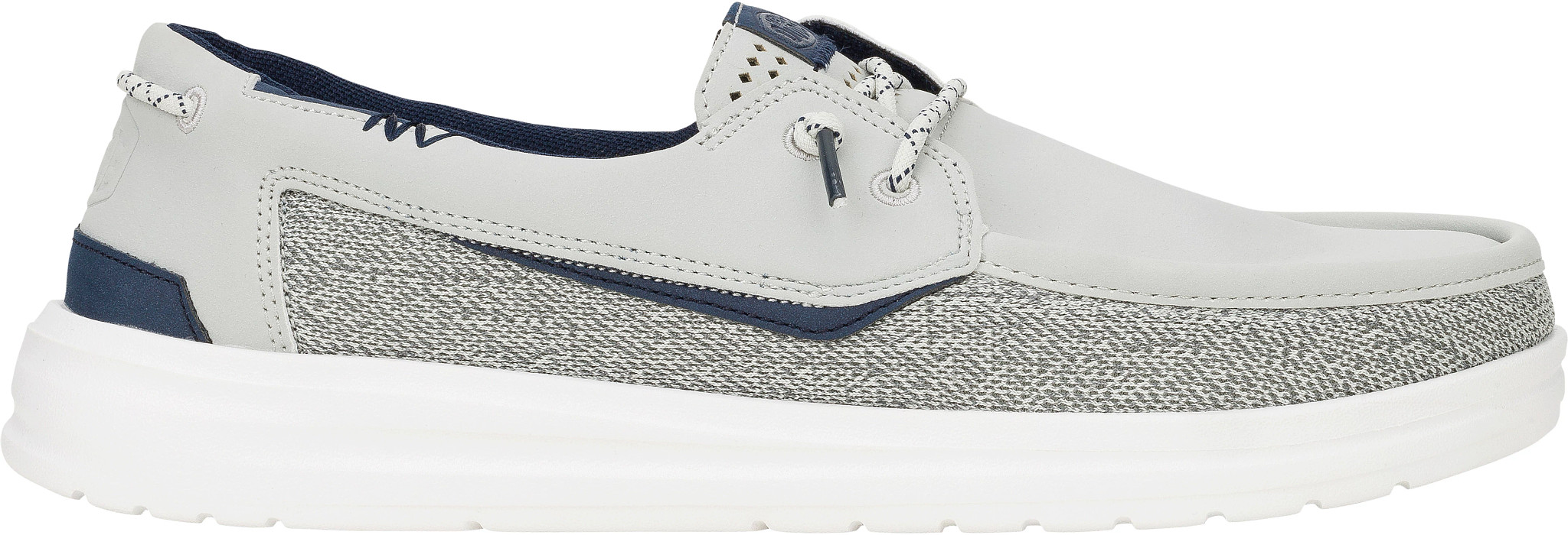 Men's Hey Dude Welsh shown in Grey (Grey)