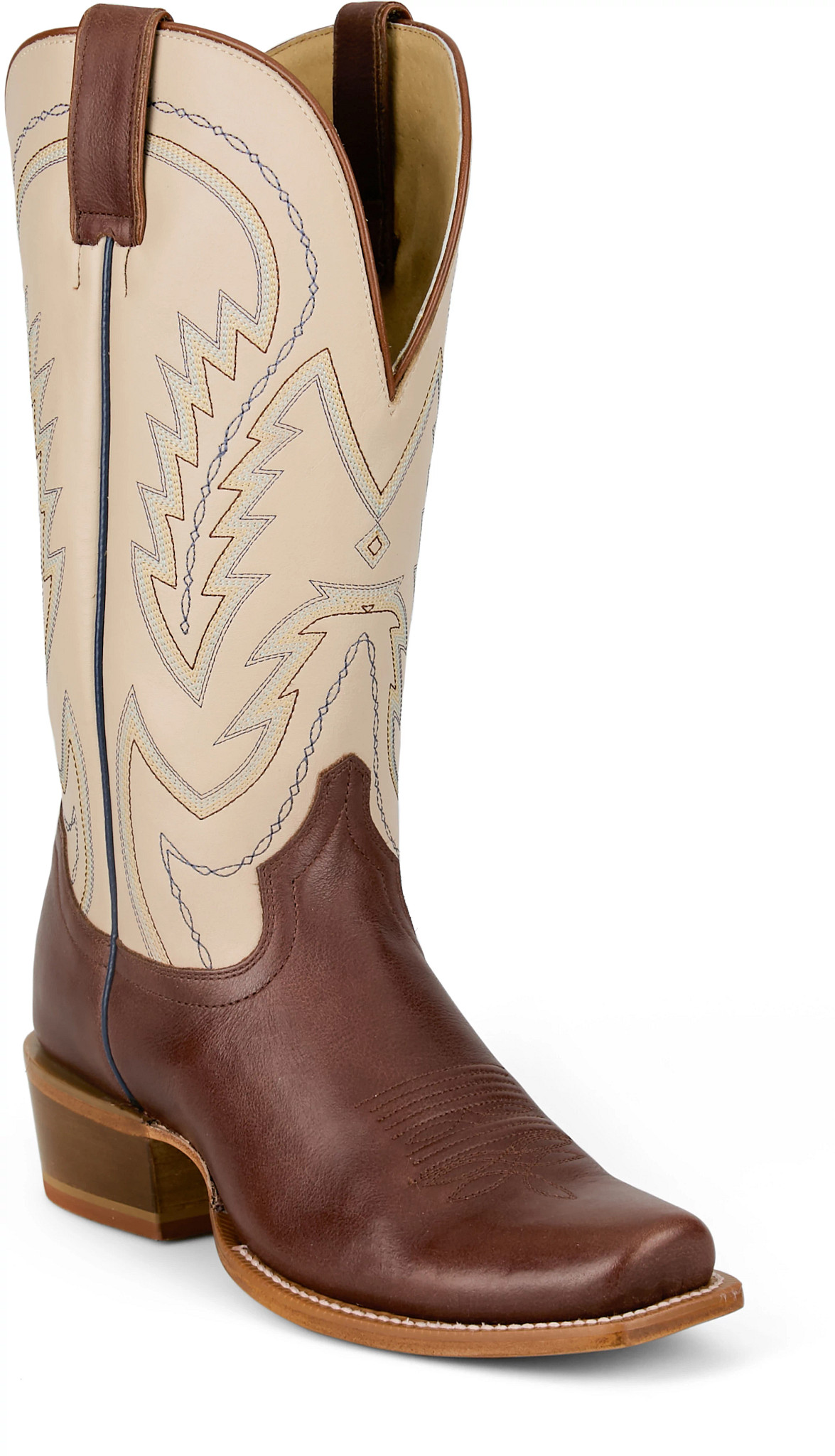 Beau 13" Western shown in Brown (White)