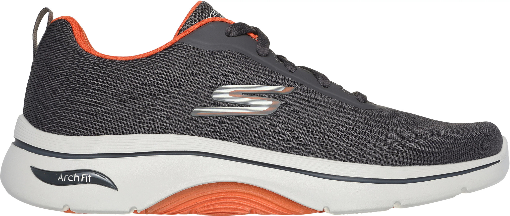 Orange skechers go walk 2 best sale