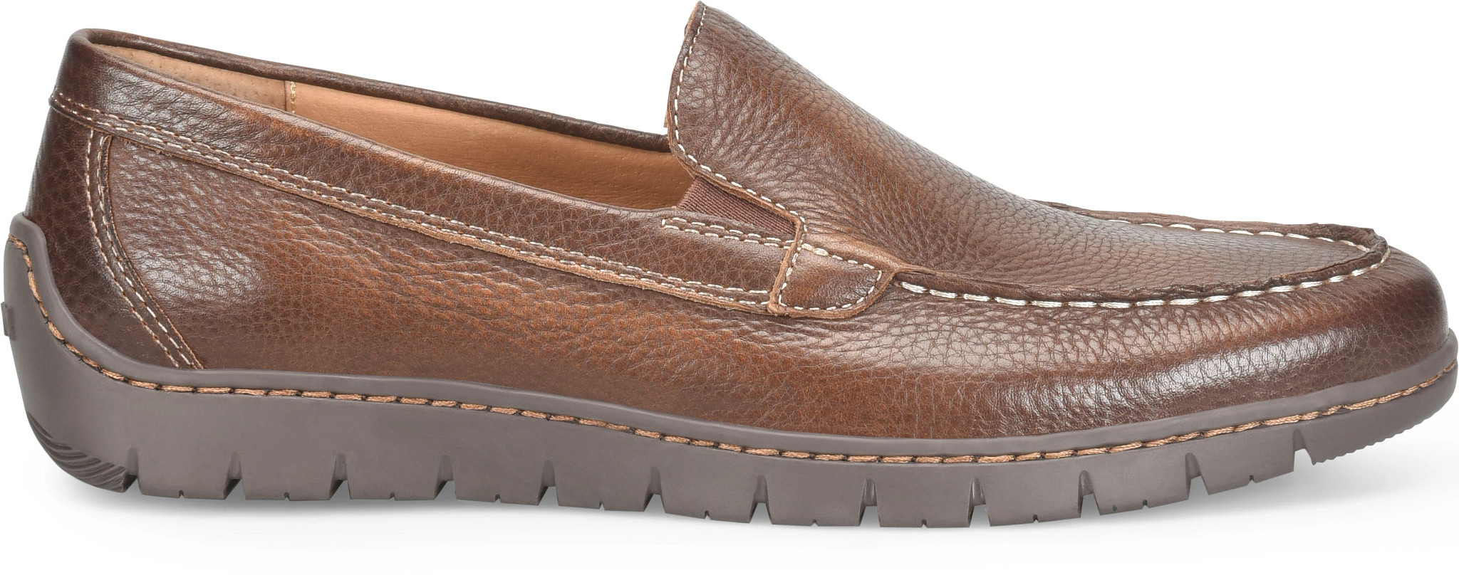 Marcel Driving Moc Toe Loafers se muestra en la Whiskey (Caf&eacute;)