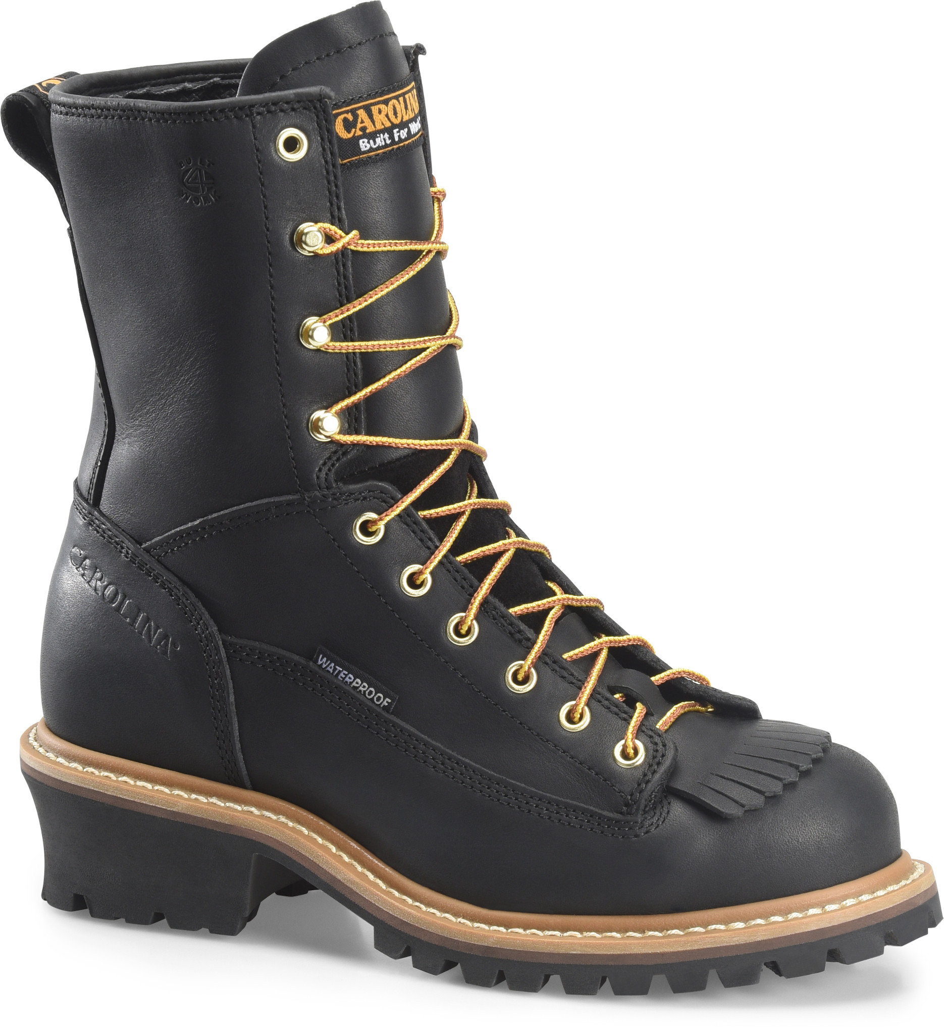 Spruce 8 Steel Toe Waterproof Logger Carolina Shoe