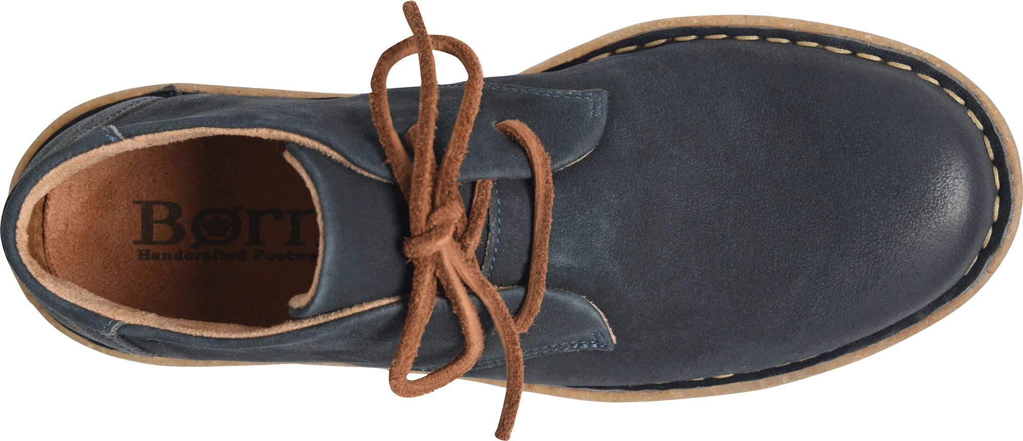 Born Nuala Navy Blue Shoes Size 10 Men’s 42 EUC Suede Leather Nuala II Booties by Børn® - Coldwater Creek main image 3