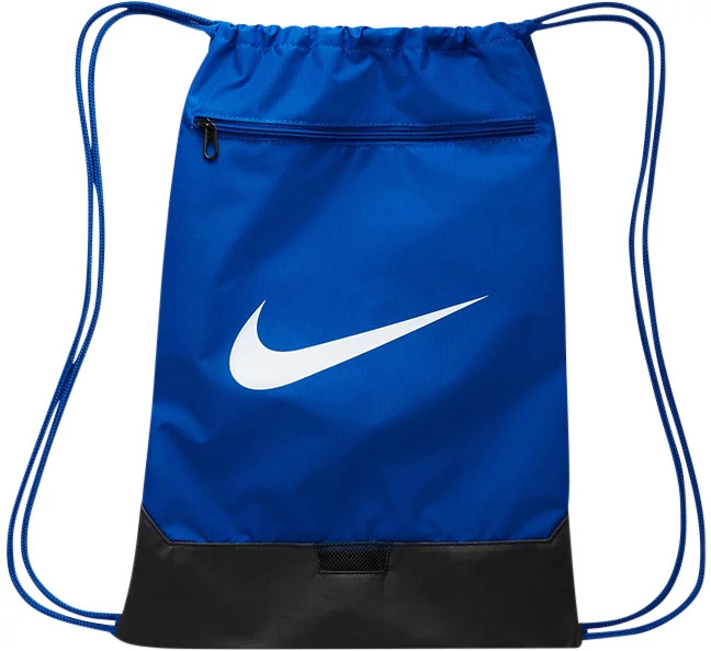 Unisex Nike Brasilia Gym Sack shown in Blue (Blue)