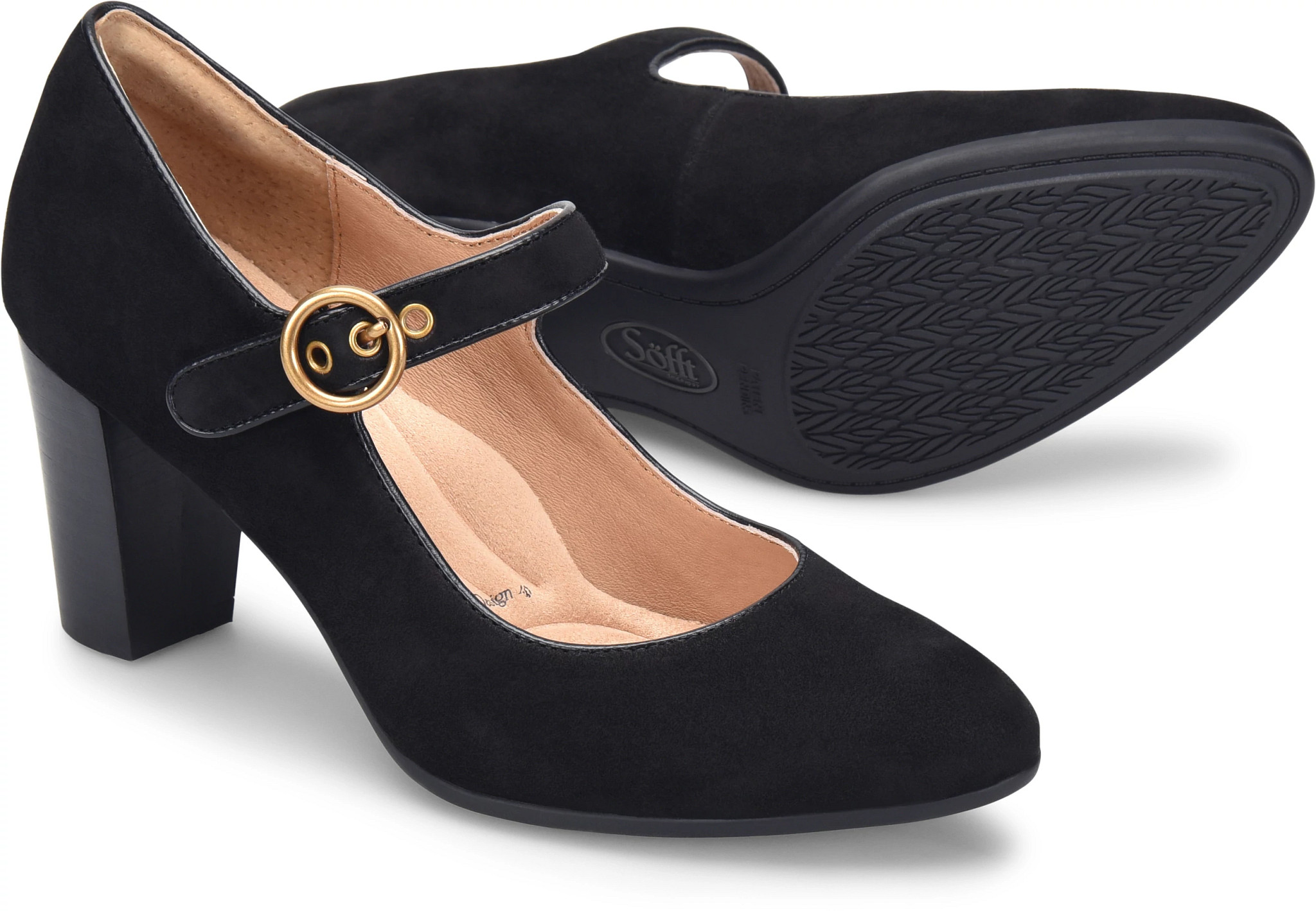 Sofft black pumps sale