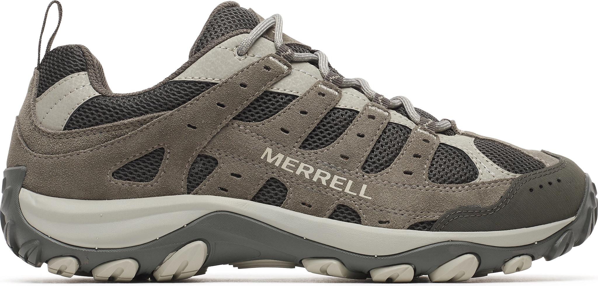 Men's Merrell Accentor 4 Low Trail Hiker shown in Talus (Grey)