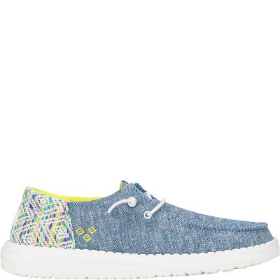HEYDUDE Delray Slide Surf Baja Dames Slippers Blauw | HD43210-4NY HEYDUDE Delray Slide Surf Baja Dames Slippers Blauw | HD43210-4NY