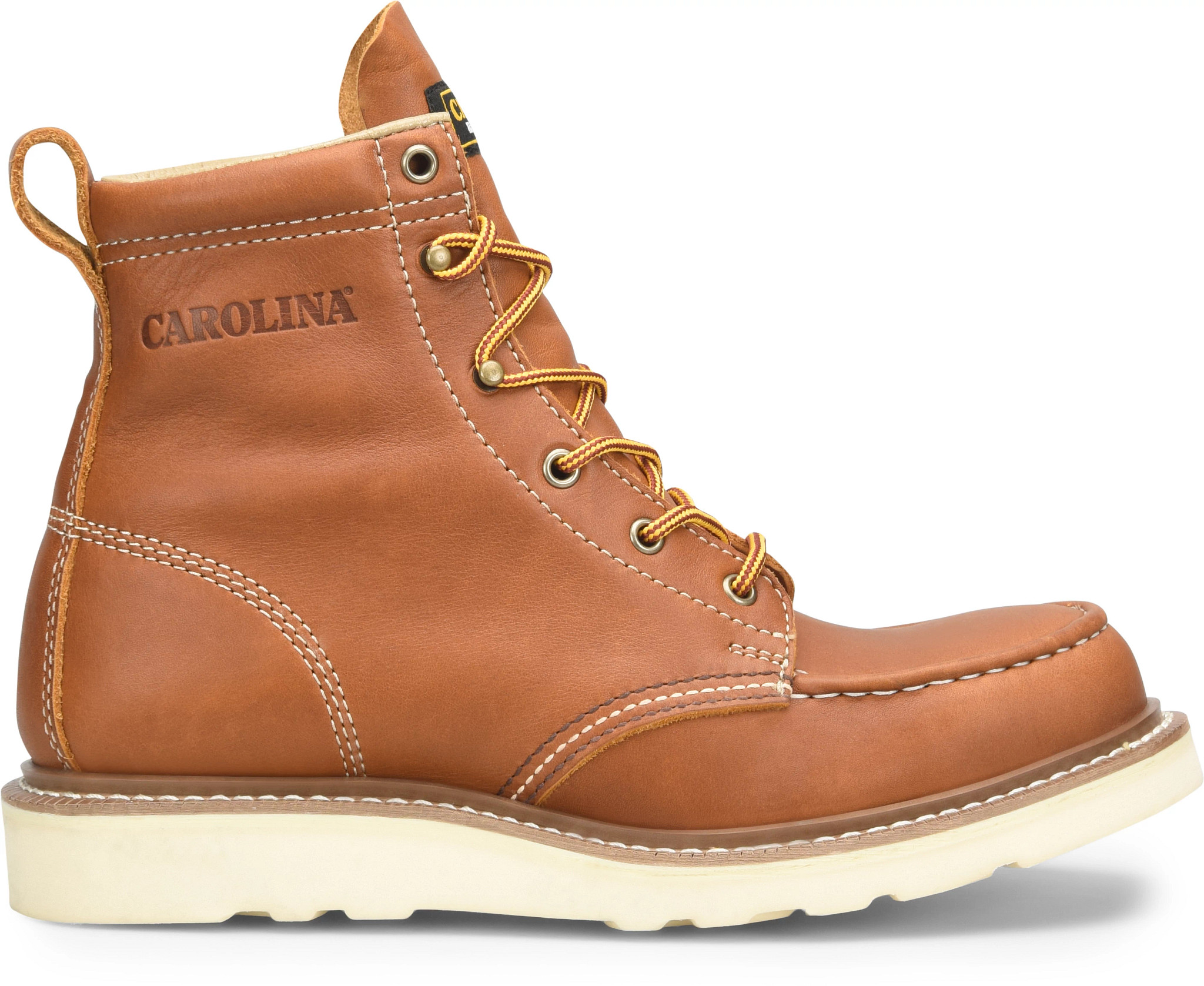 Amp Mx 6 Moc Toe Work Boot Carolina Shoe