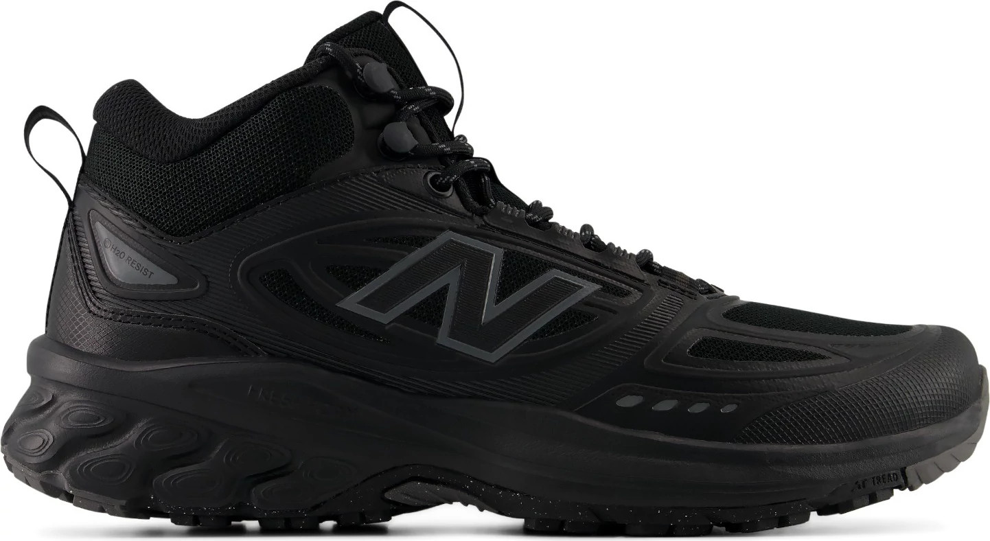 Men's New Balance 410v9 Mid Hiker shown in Black (Black)