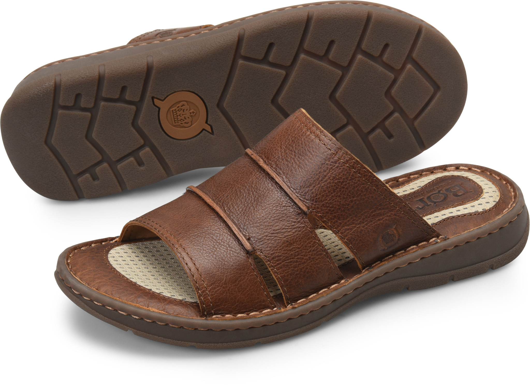 brown open toe sandals