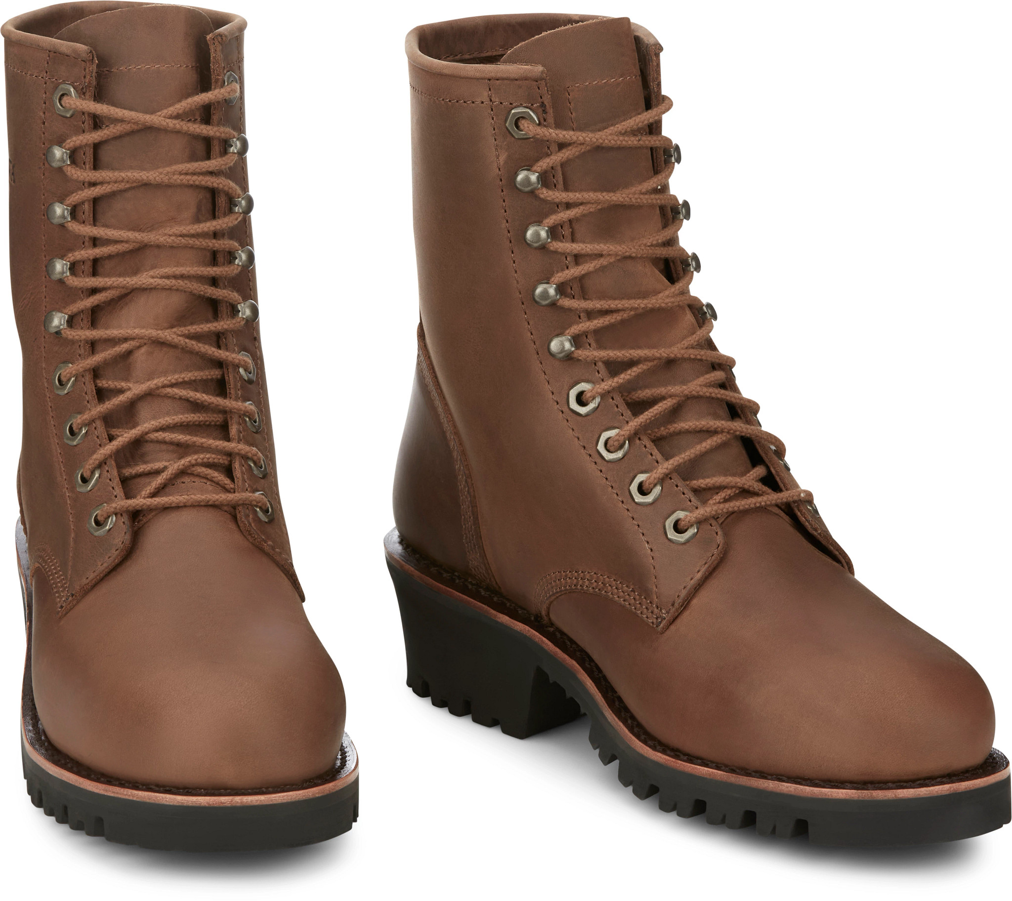 Chippewa steel store toe logger boots