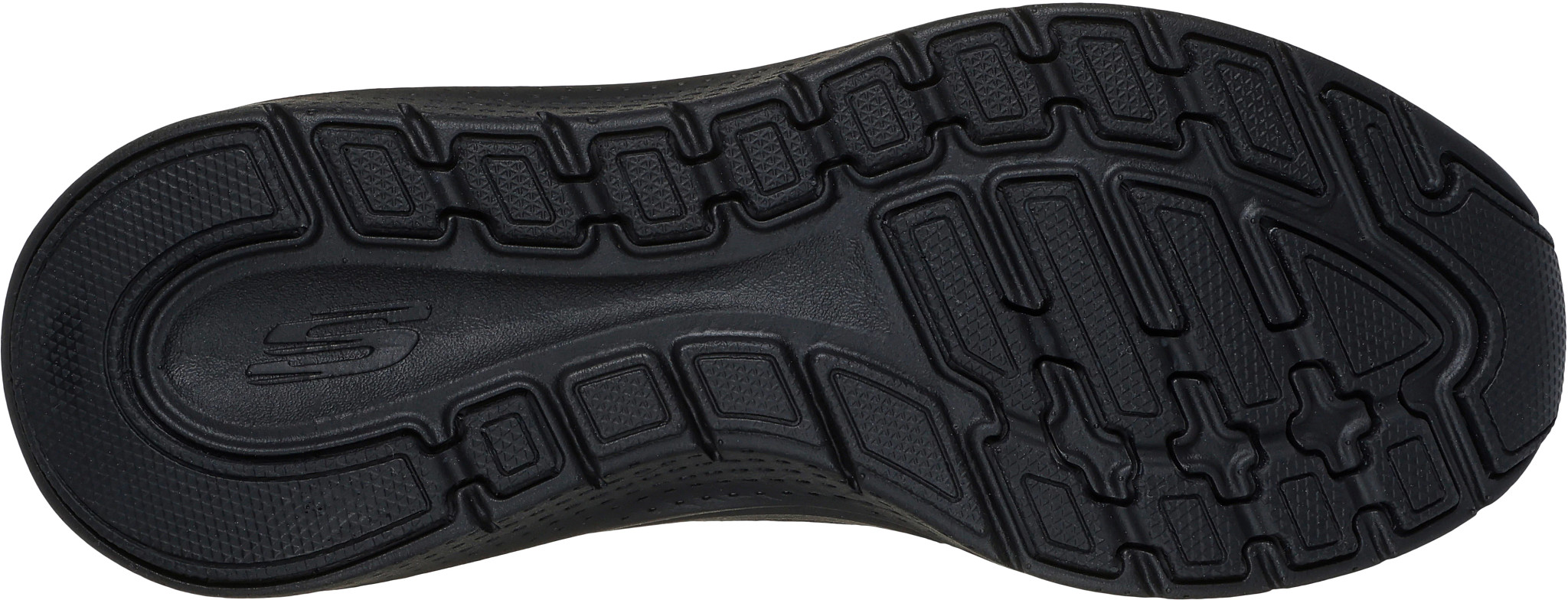 h☆rslブラック Work: Arch Fit Road Walker - Raylan