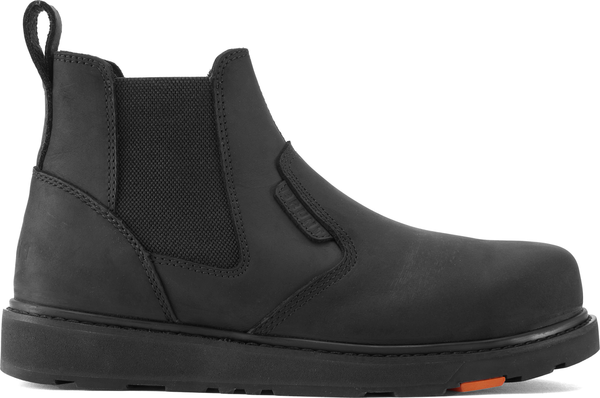 Men's Brunt Workwear 90 Degree Outsole Soft Toe Ohman shown in Black (Black)