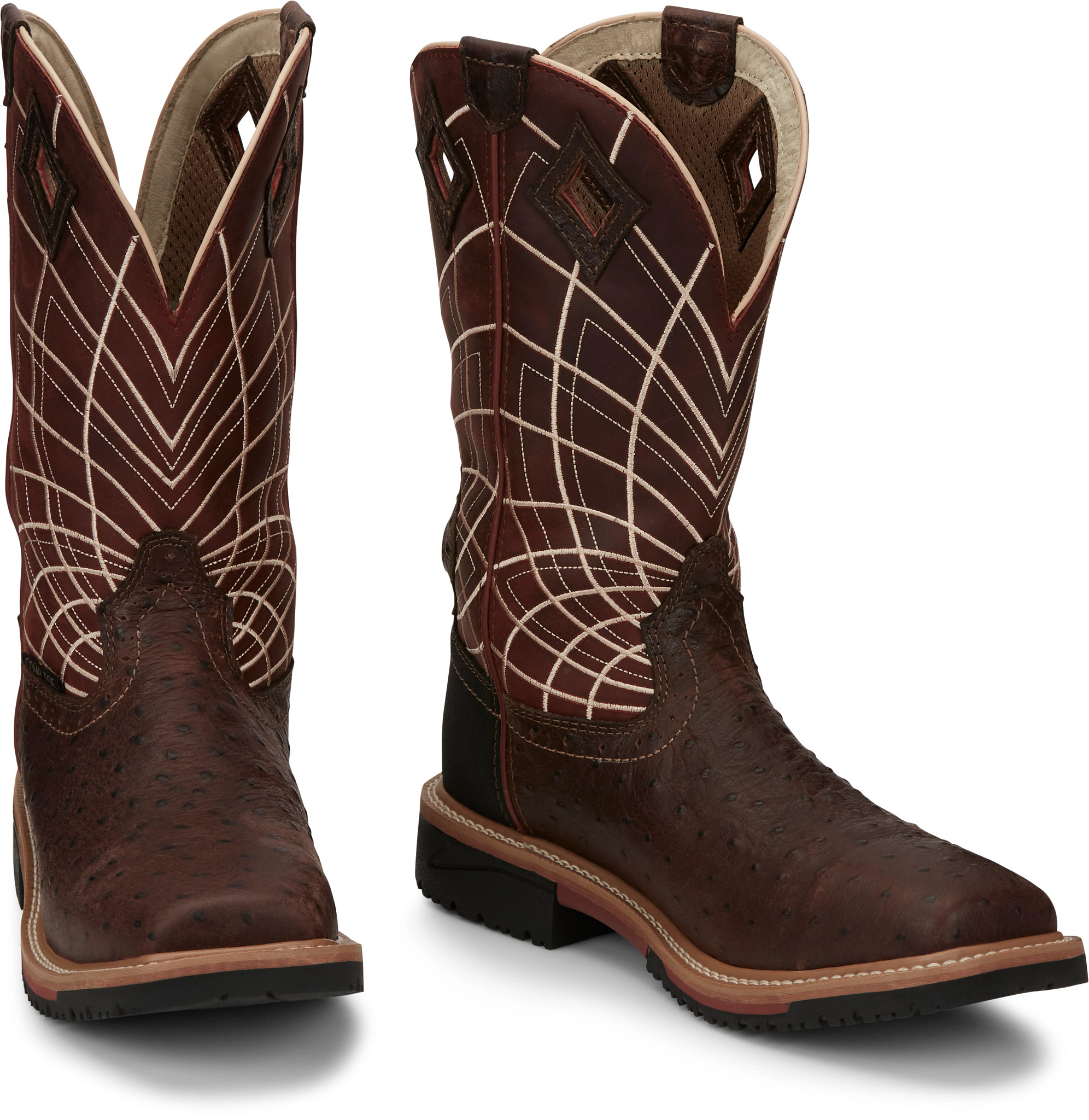 Cavender's justin work clearance boots