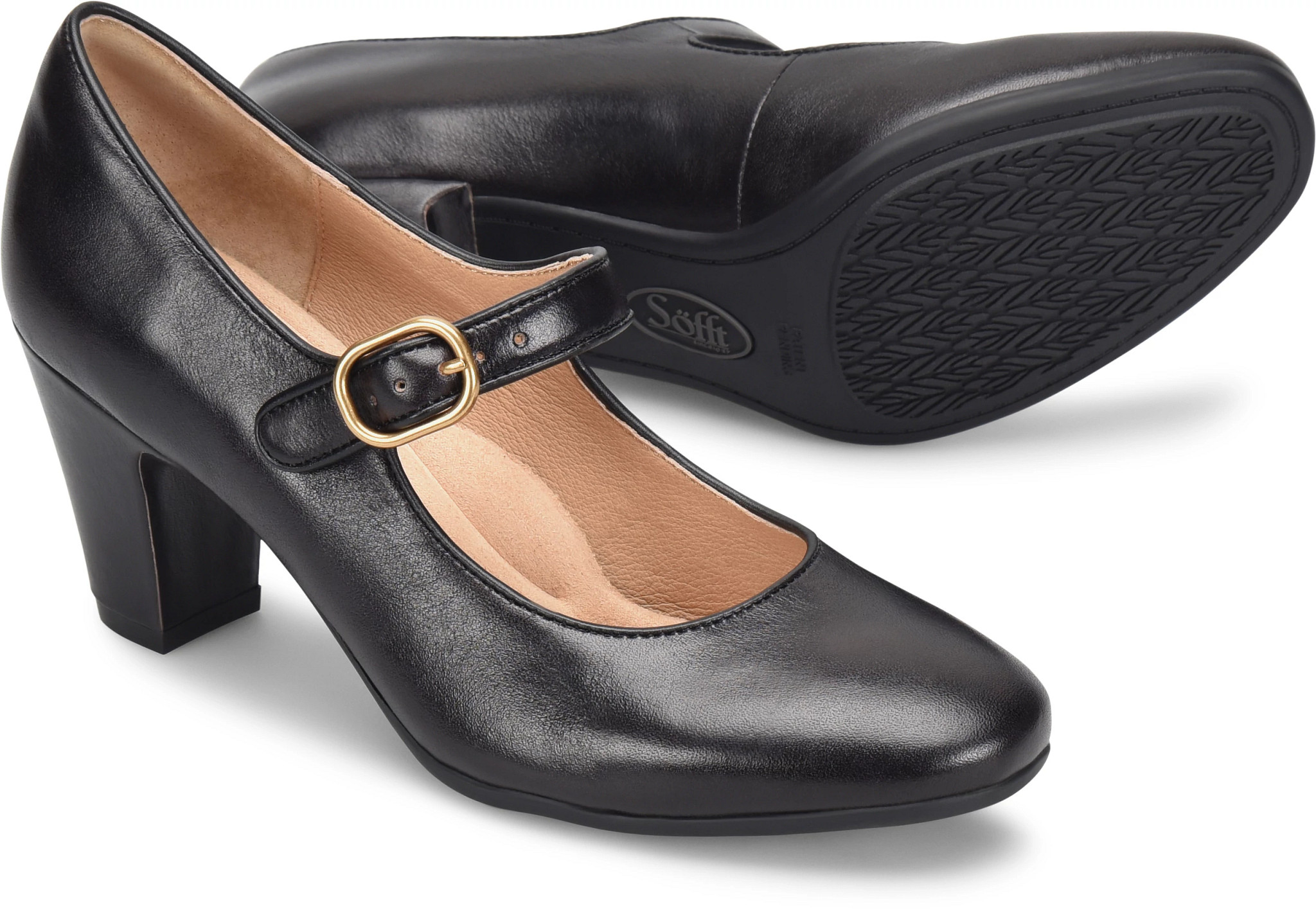 Sofft best sale black flats