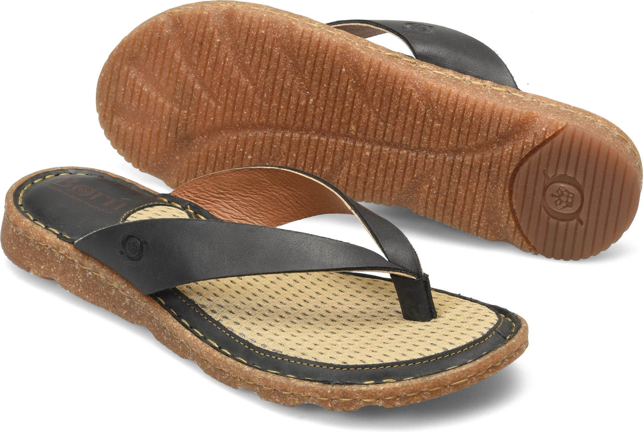 Born leather 2024 flip flops