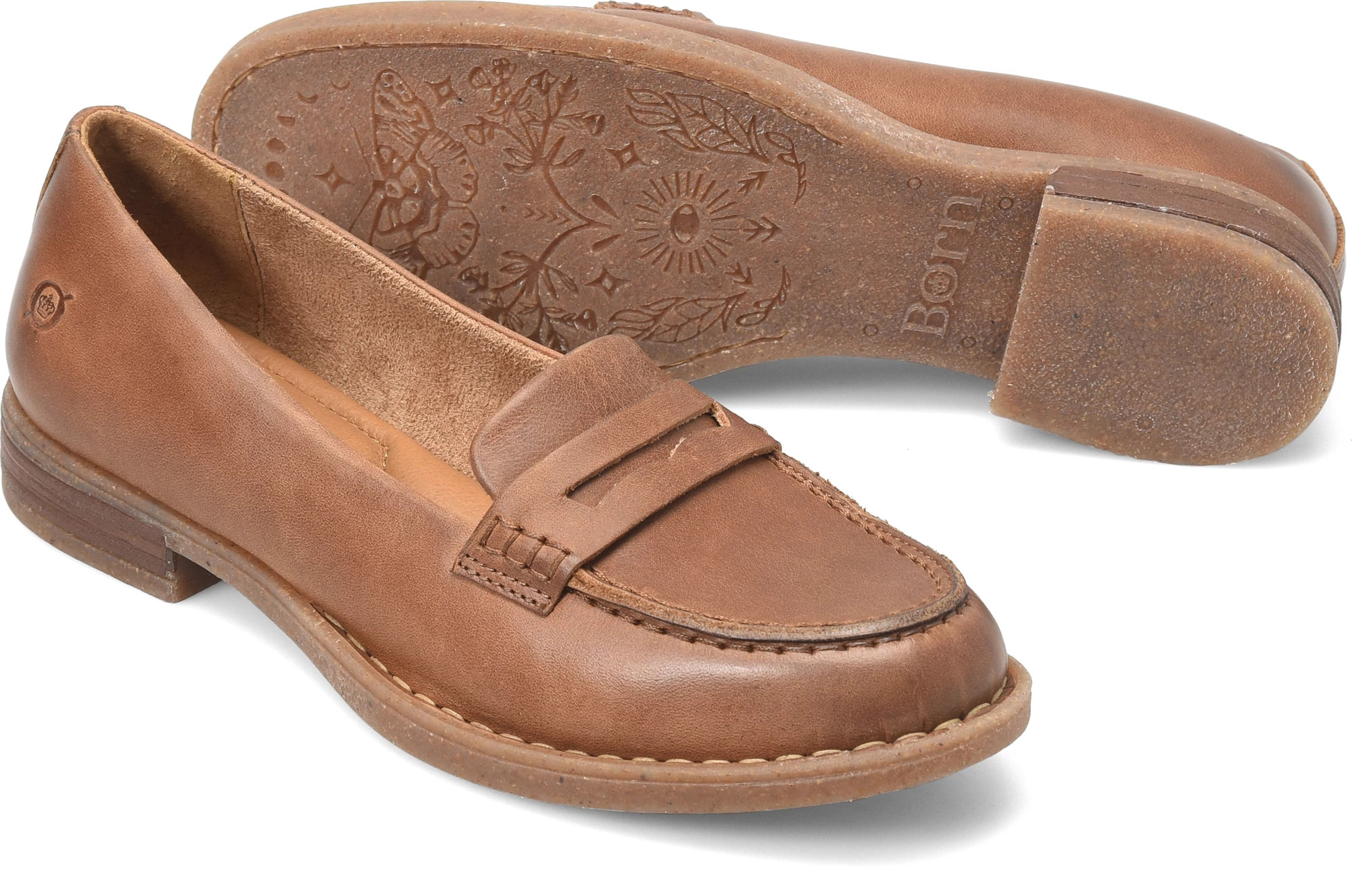 Born Marlo Loafer Women s Tan Size 8 Loafers