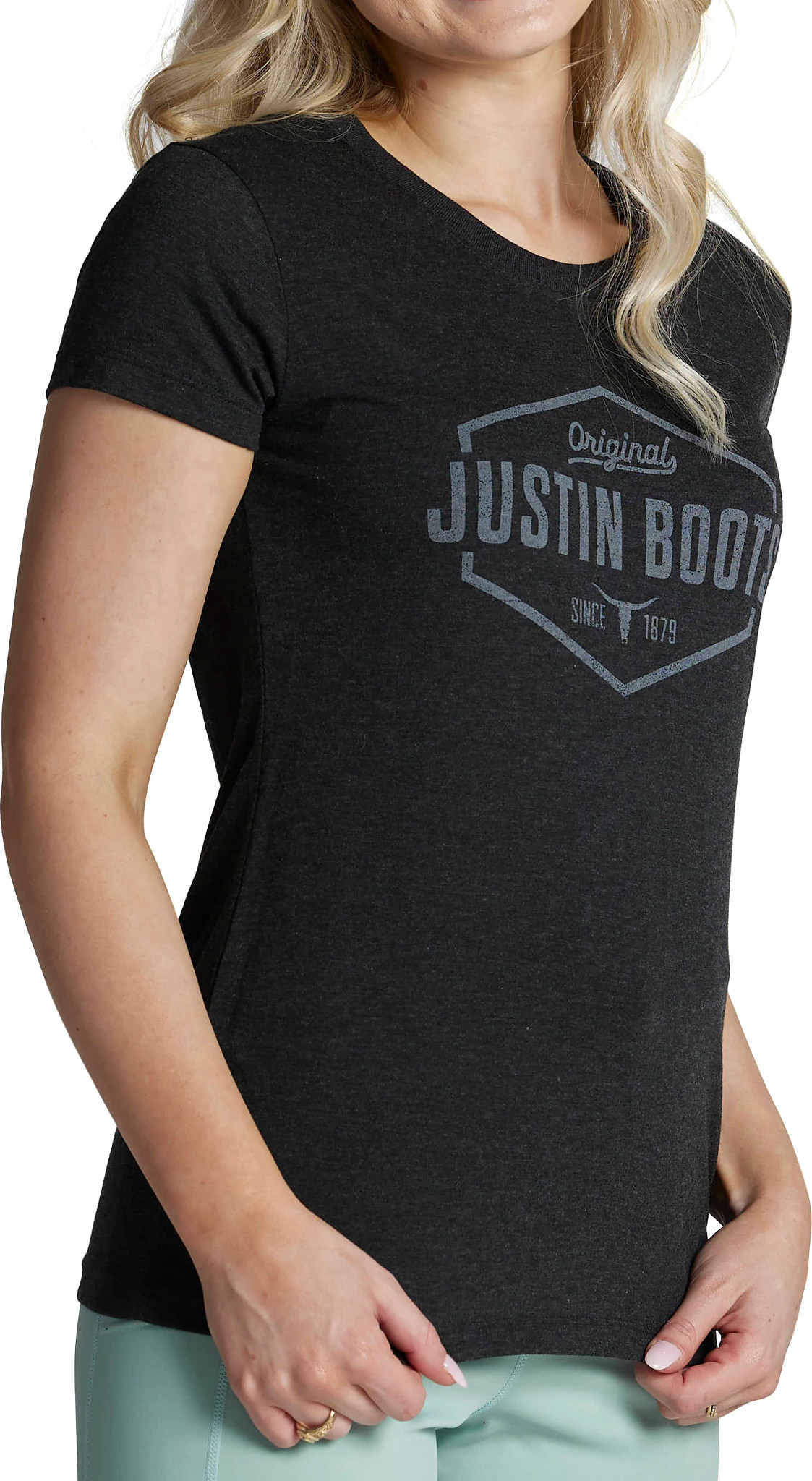 Justin boots hotsell t shirt