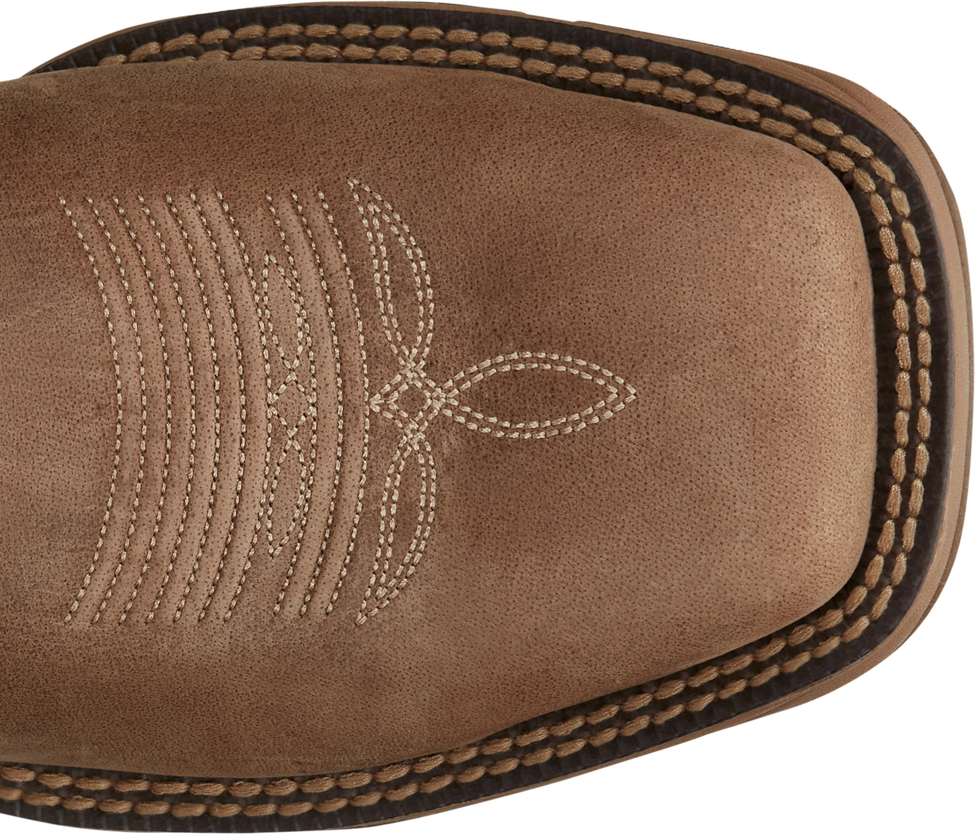 Bartlett 11" Steel Toe Work Boot shown on model 