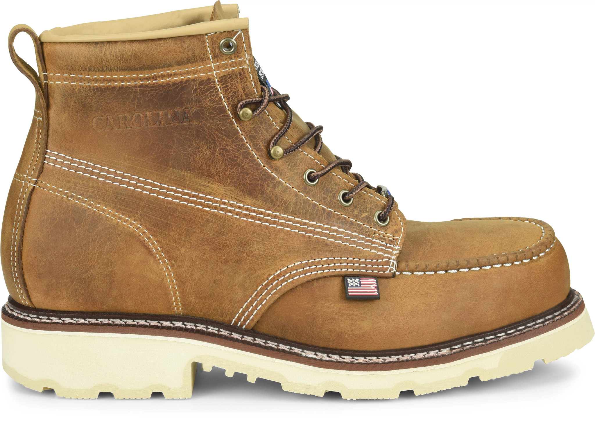 Ferric Usa 6 Steel Toe Work Boot Carolina Shoe