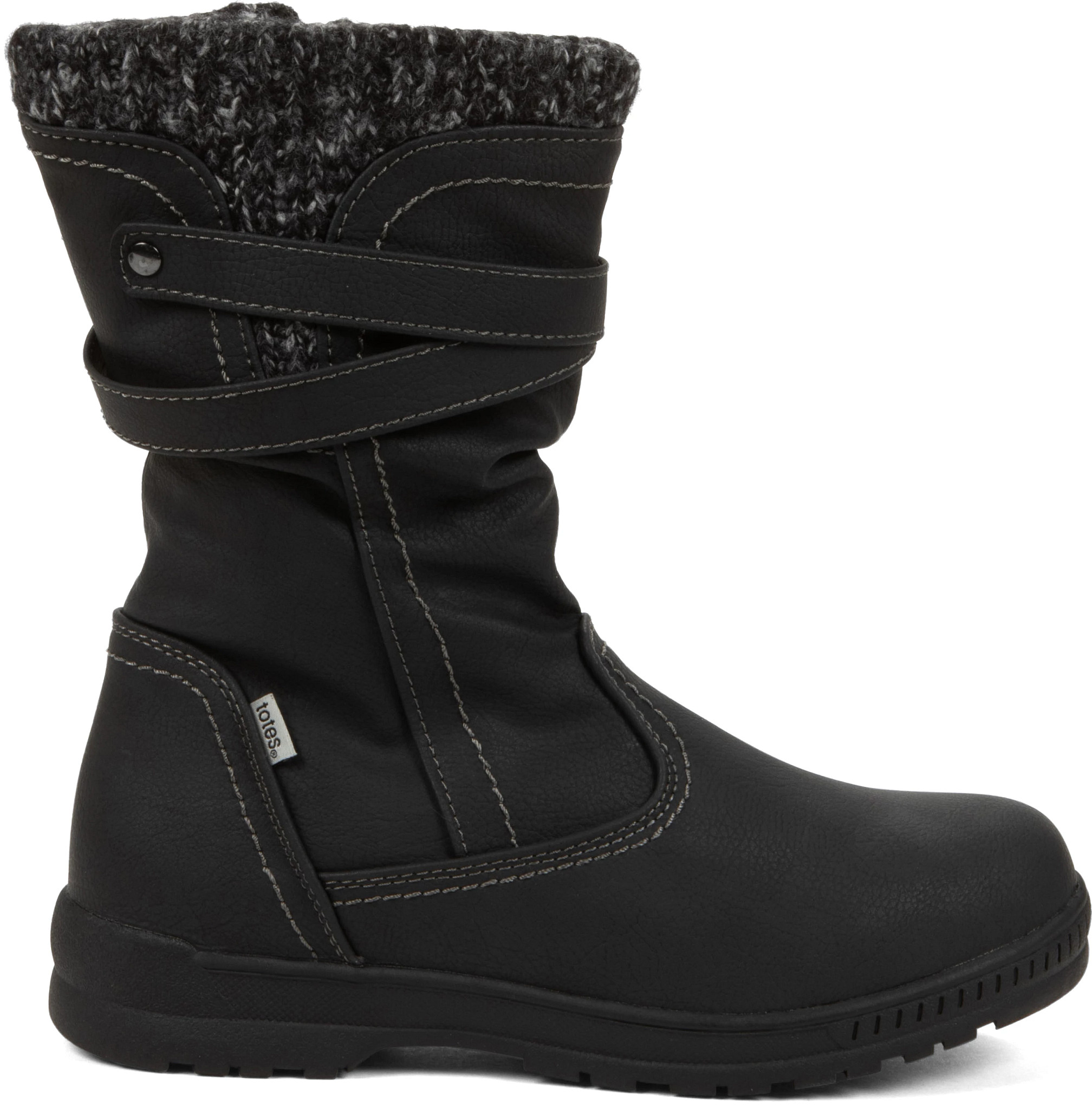 Women's Totes Kappa shown in Black (Black)