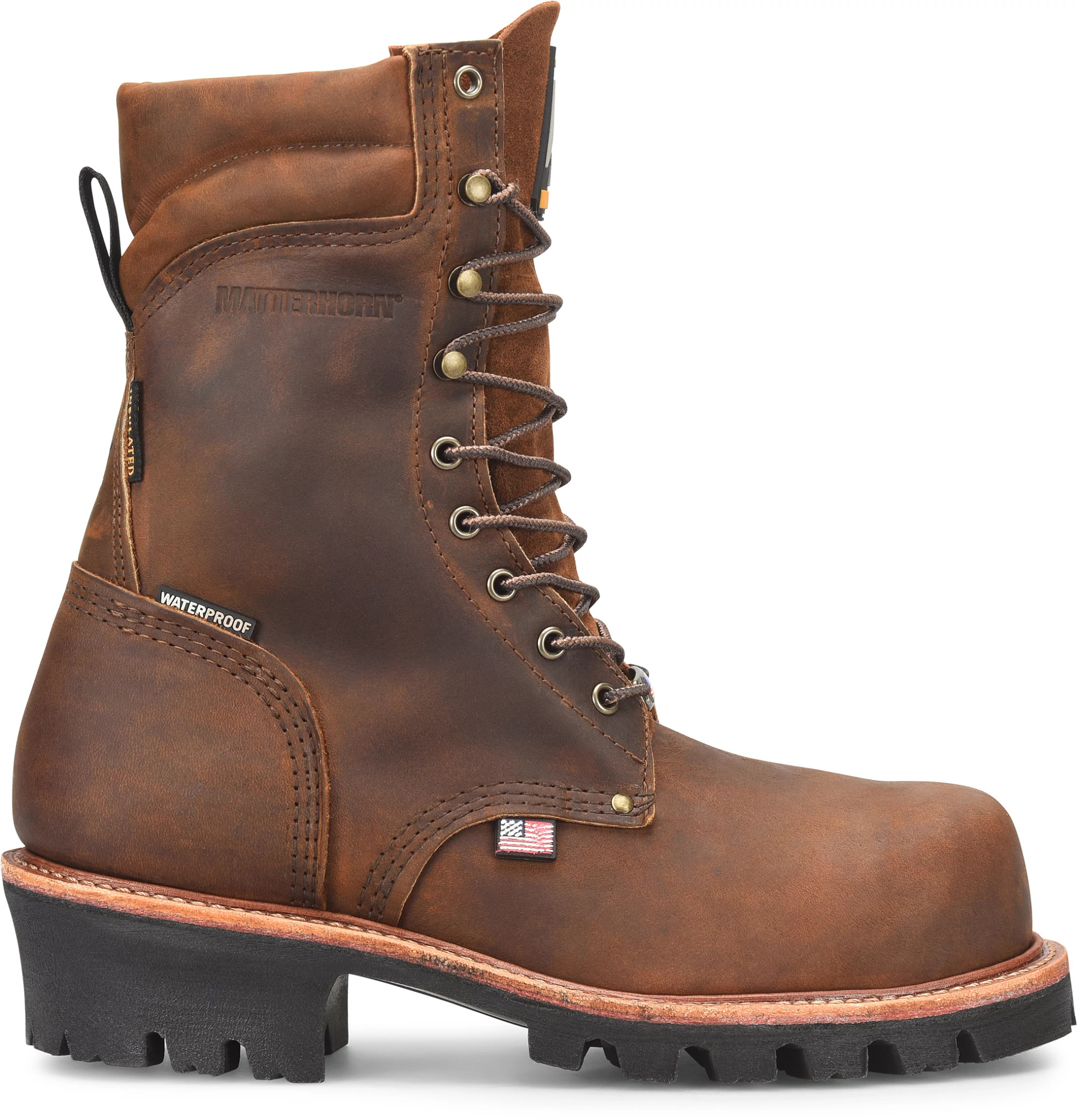 Super Collar Safety Toe Logger | Carolina Shoe