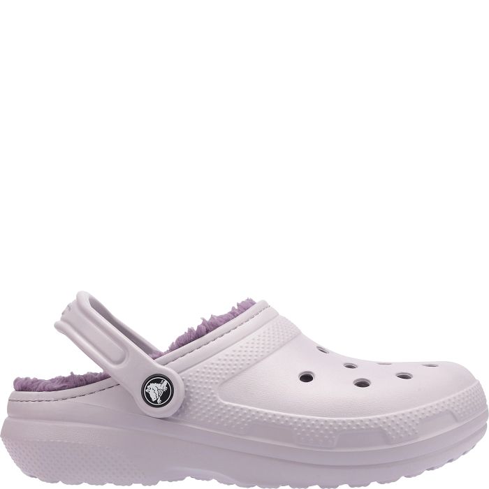 Purple Lined Fuzzy Crocs Crocs Classic Lined Clog Super Shoes