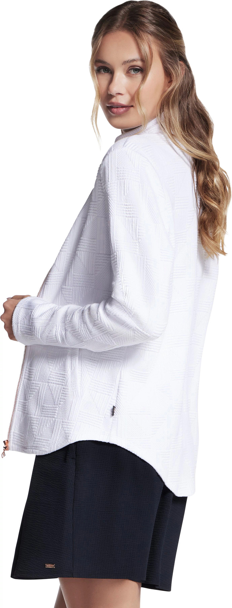 Women's Skechers Diamond Ottoman Full Zip Jacket | Super Shoes